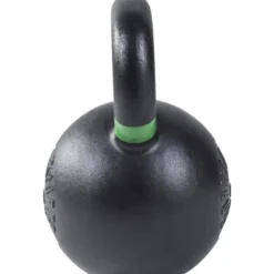 Gorilla Sports Kettlebell aus Gusseisen mit Farbmarkierung 4 - 32 kg Schwarz / Grün Online