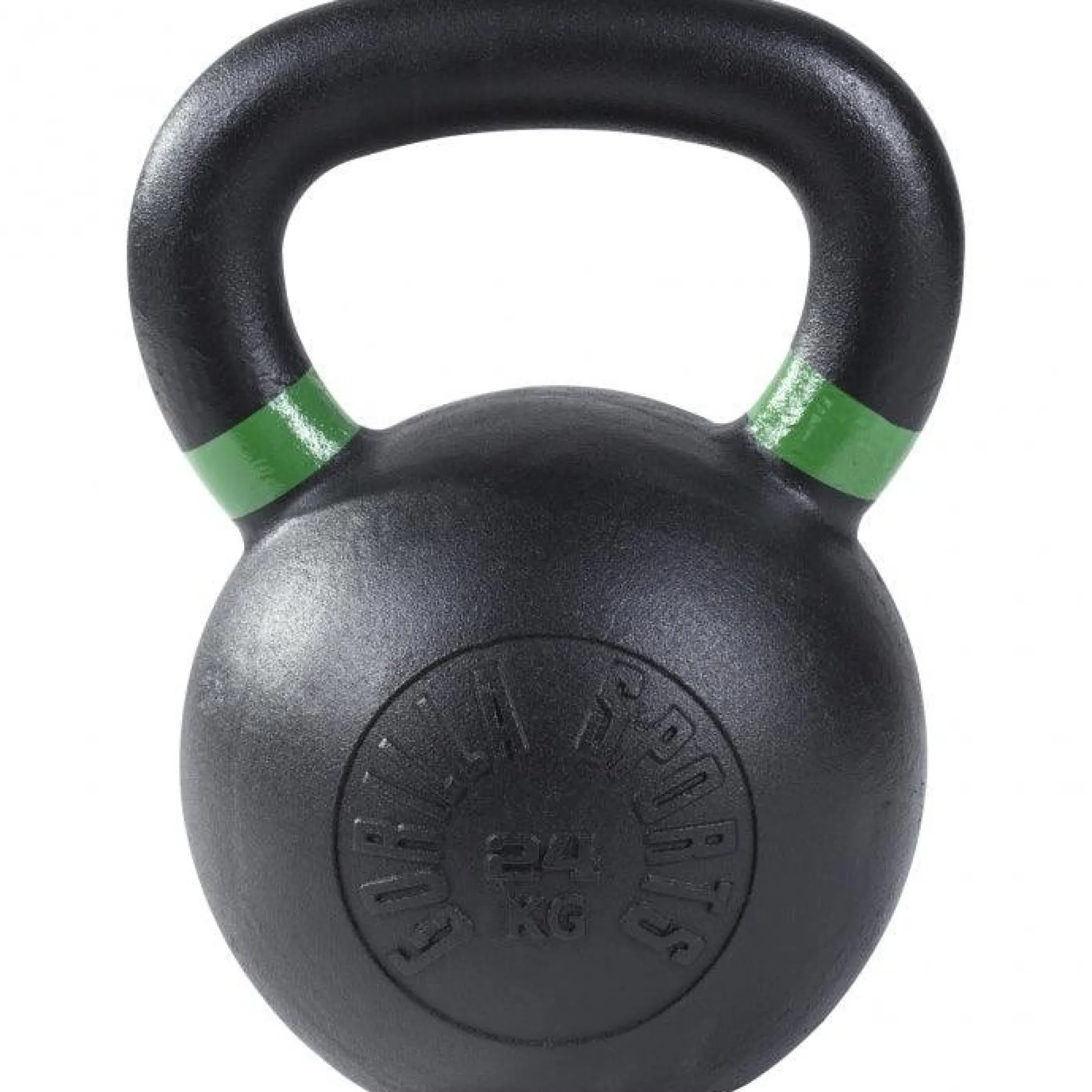 Gorilla Sports Kettlebell aus Gusseisen mit Farbmarkierung 4 - 32 kg Schwarz / Blau Best