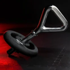 Gorilla Sports Kettlebell Griff Chrom verstellbar 3,3 kg Silber Hot