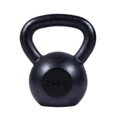 Gorilla Sports Kettlebell Gusseisen 2 - 32 kg Schwarz Hot