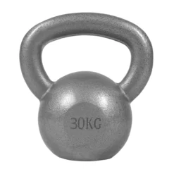 Gorilla Sports Kettlebell Gusseisen 2 - 32 kg Silber Outlet