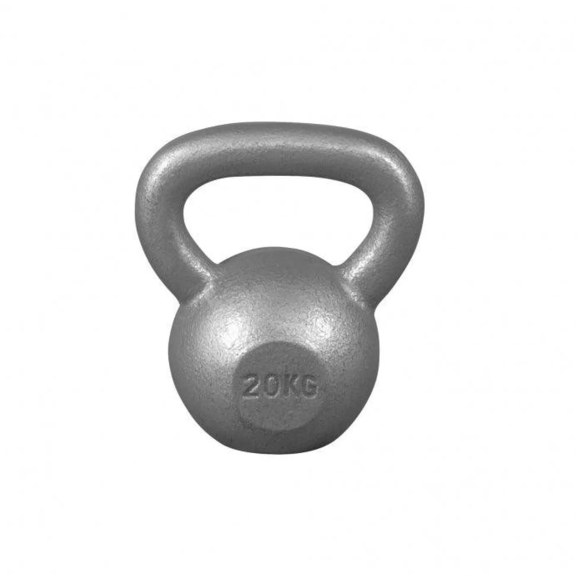 Gorilla Sports Kettlebell Gusseisen 2 - 32 kg Silber Sale