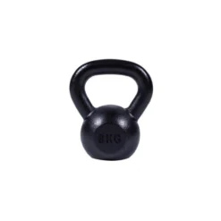 Gorilla Sports Kettlebell Gusseisen 2 - 32 kg Silber New