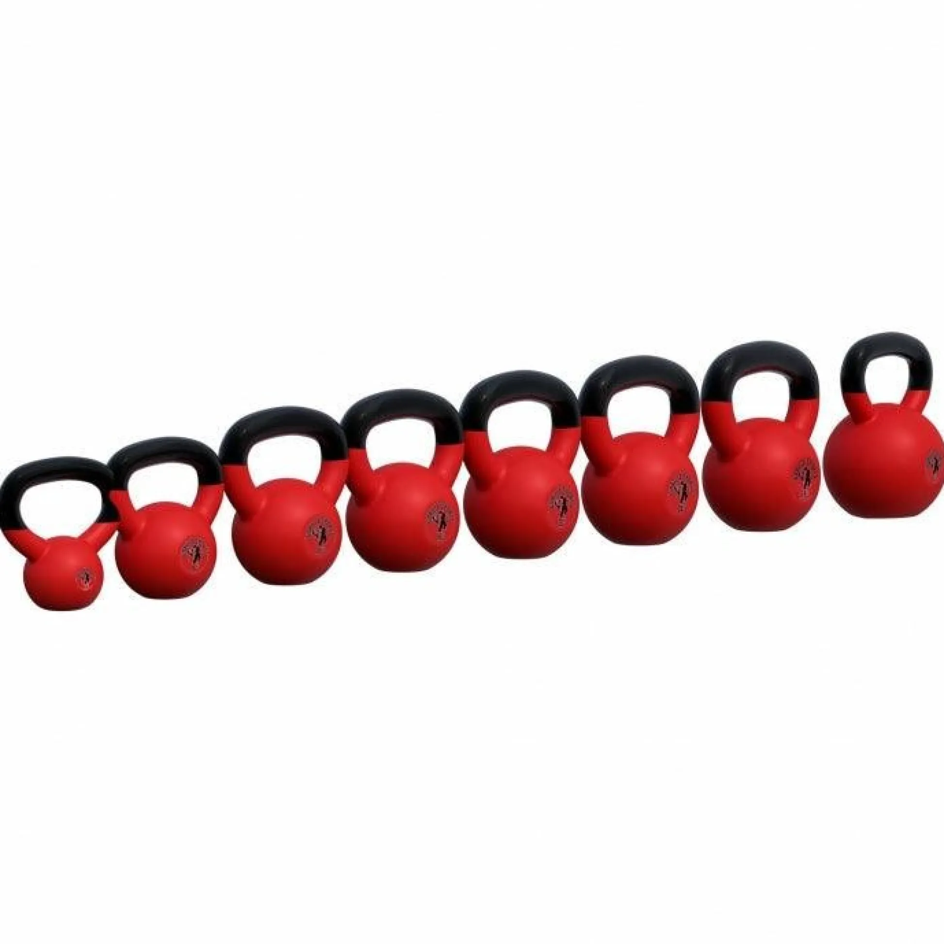 Gorilla Sports Kettlebell Gusseisen Neopren rot 2 - 32 kg Rot / Schwarz Sale