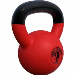 Gorilla Sports Kettlebell Gusseisen Neopren rot 2 - 32 kg Rot / Schwarz