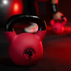 Gorilla Sports Kettlebell Gusseisen Neopren rot 2 - 32 kg Rot / Schwarz Online