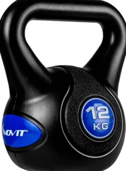MOVIT Kettlebell Kunststoff grau 3 - 20 kg Schwarz Best