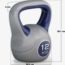 Gorilla Sports Kettlebell Kunststoff grau 2 - 20 kg Verschieden Online
