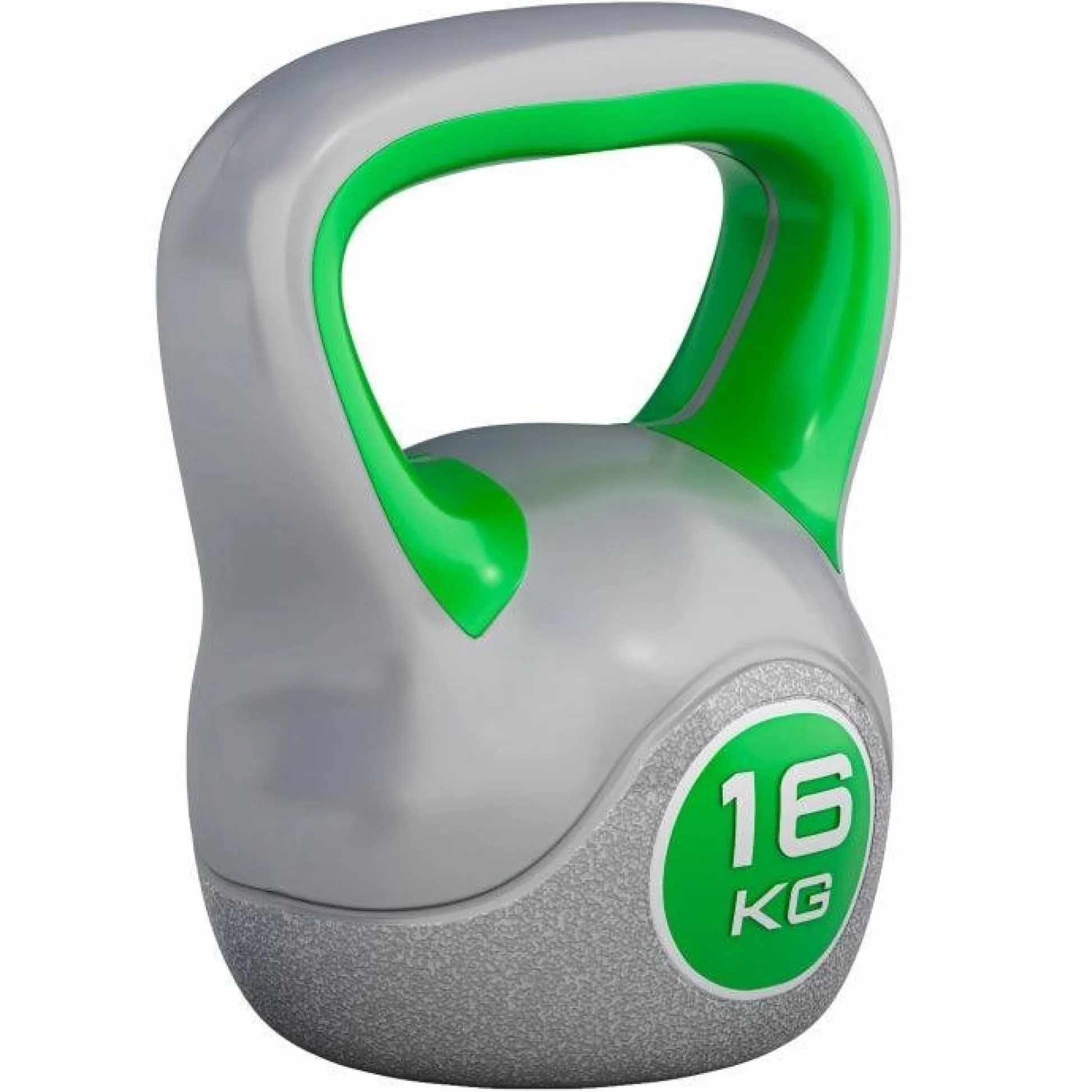 Gorilla Sports Kettlebell Kunststoff grau 2 - 20 kg Grau / Hellgrün Online