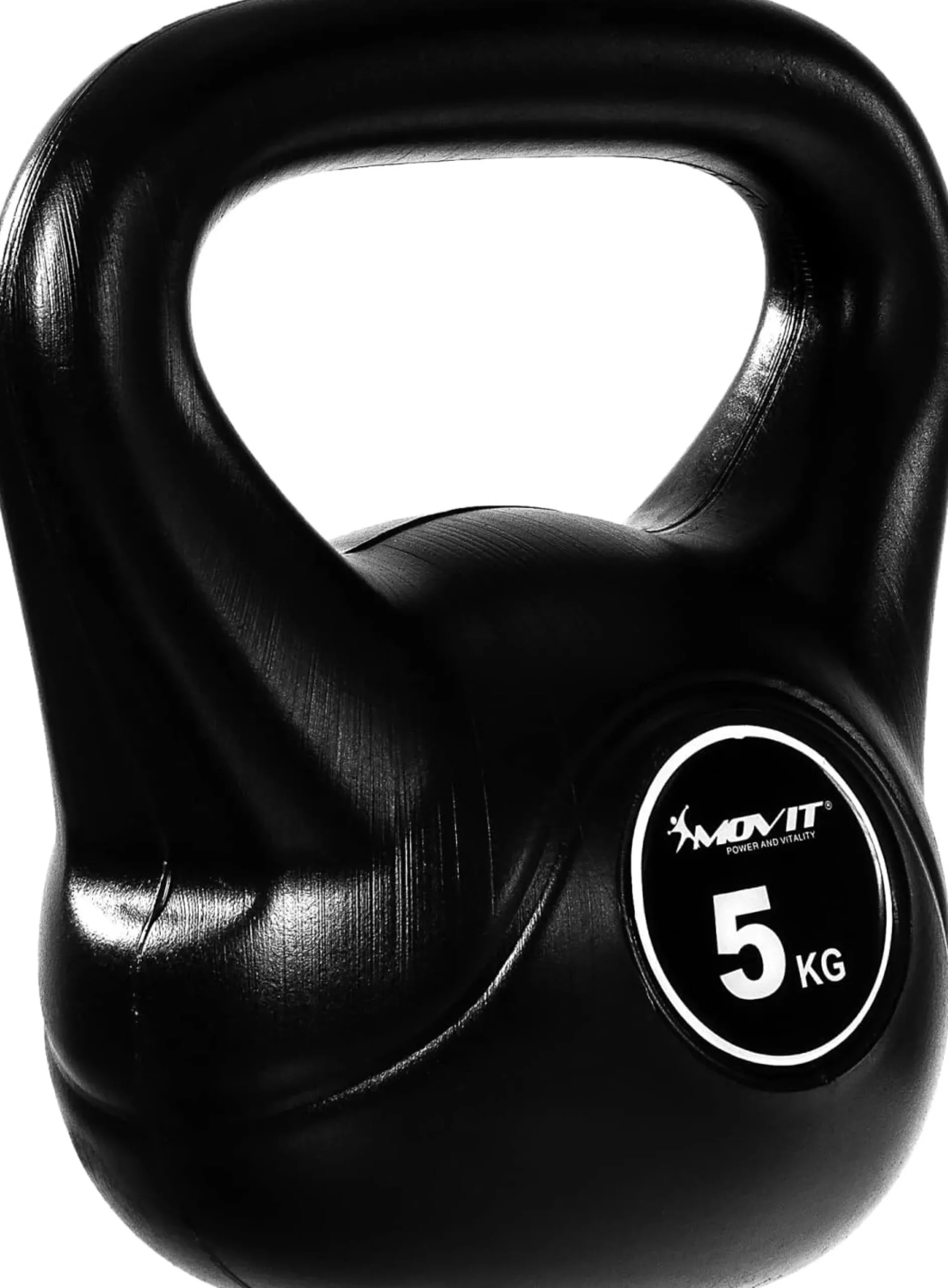 MOVIT Kettlebell Kunststoff 3 - 20 kg Schwarz New