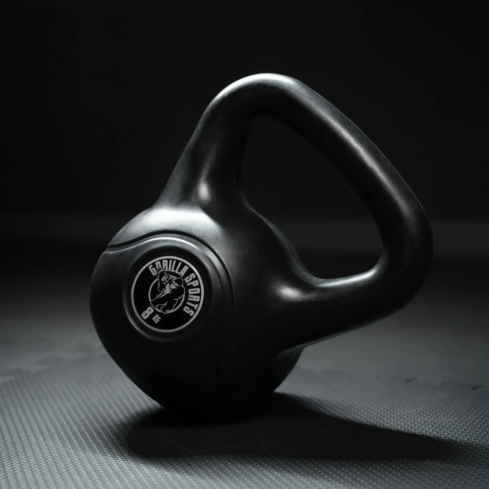 Gorilla Sports Kettlebell Kunststoff 2 - 20 kg Schwarz / Weiss Sale