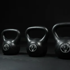 Gorilla Sports Kettlebell Kunststoff 2 - 20 kg Schwarz / Weiss New