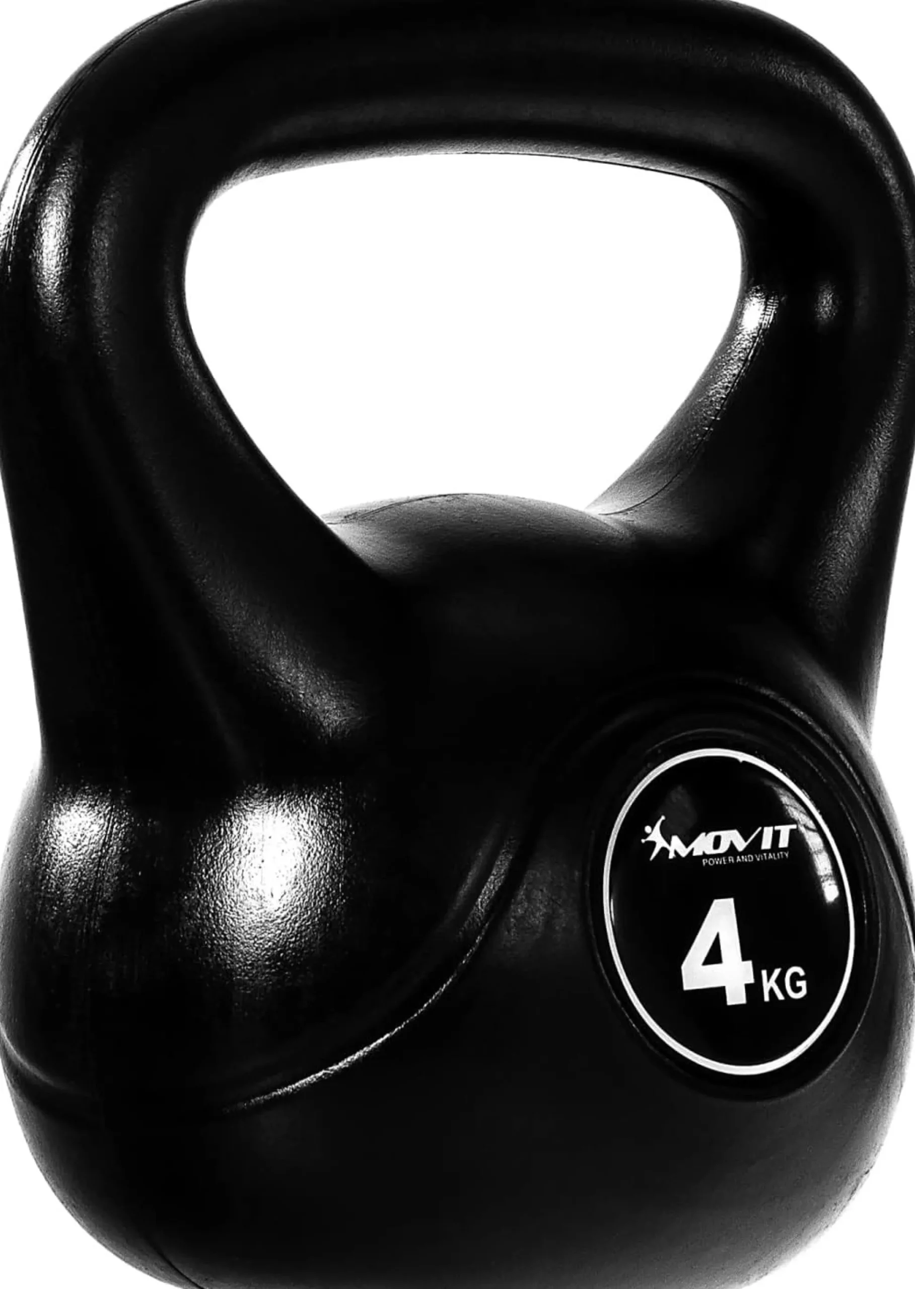 MOVIT Kettlebell Kunststoff 3 - 20 kg Schwarz New