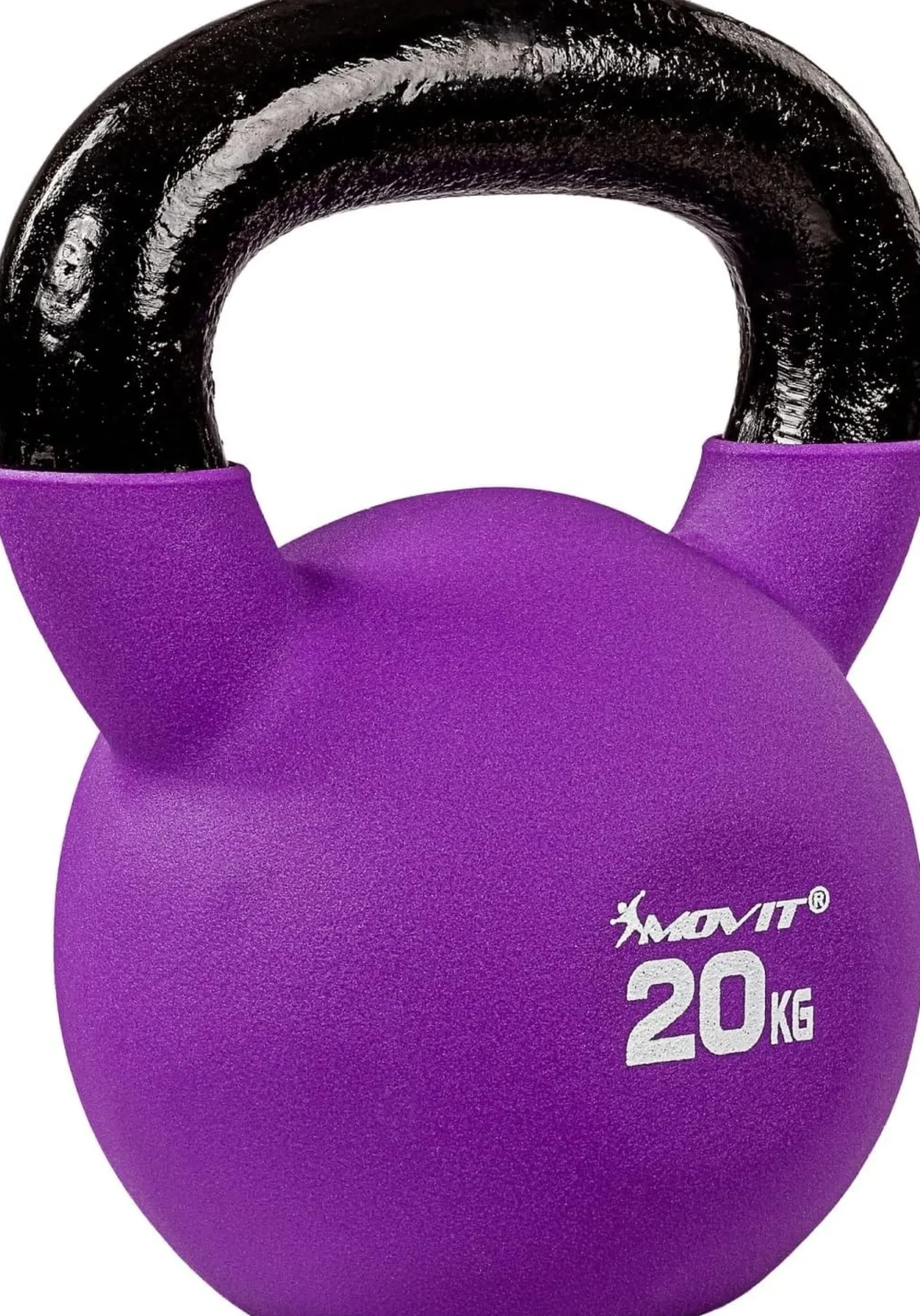 MOVIT Kettlebell Kunststoff 3 - 24 kg Lila Online