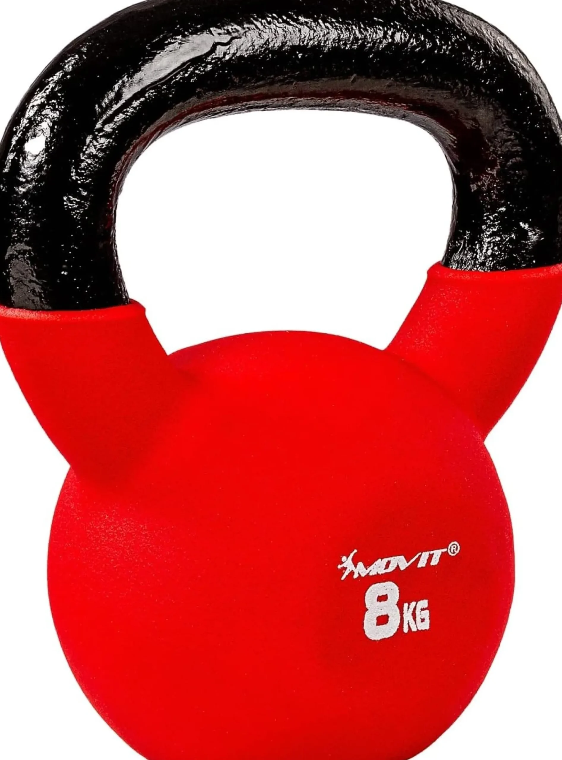 MOVIT Kettlebell Kunststoff 3 - 24 kg Rot Discount