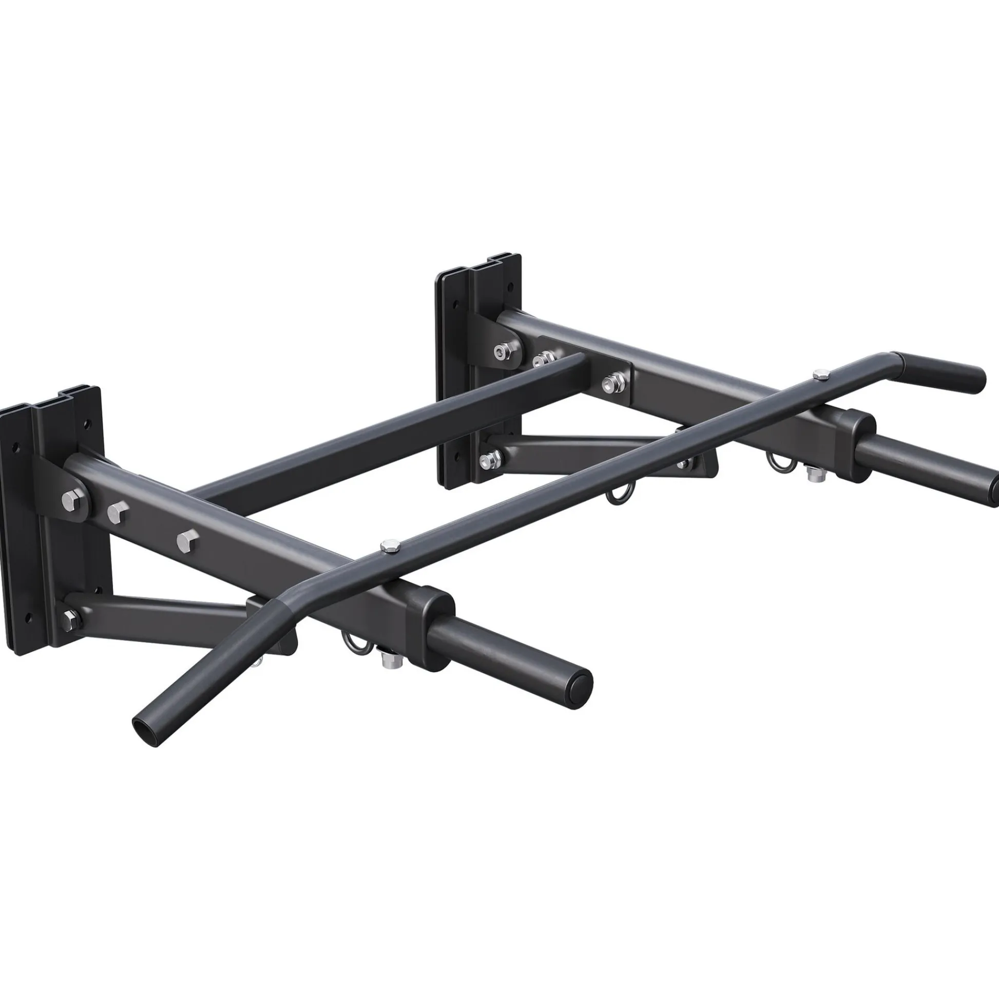 Gorilla Sports Klimmzugstange - 4in1 klappbar Schwarz Hot