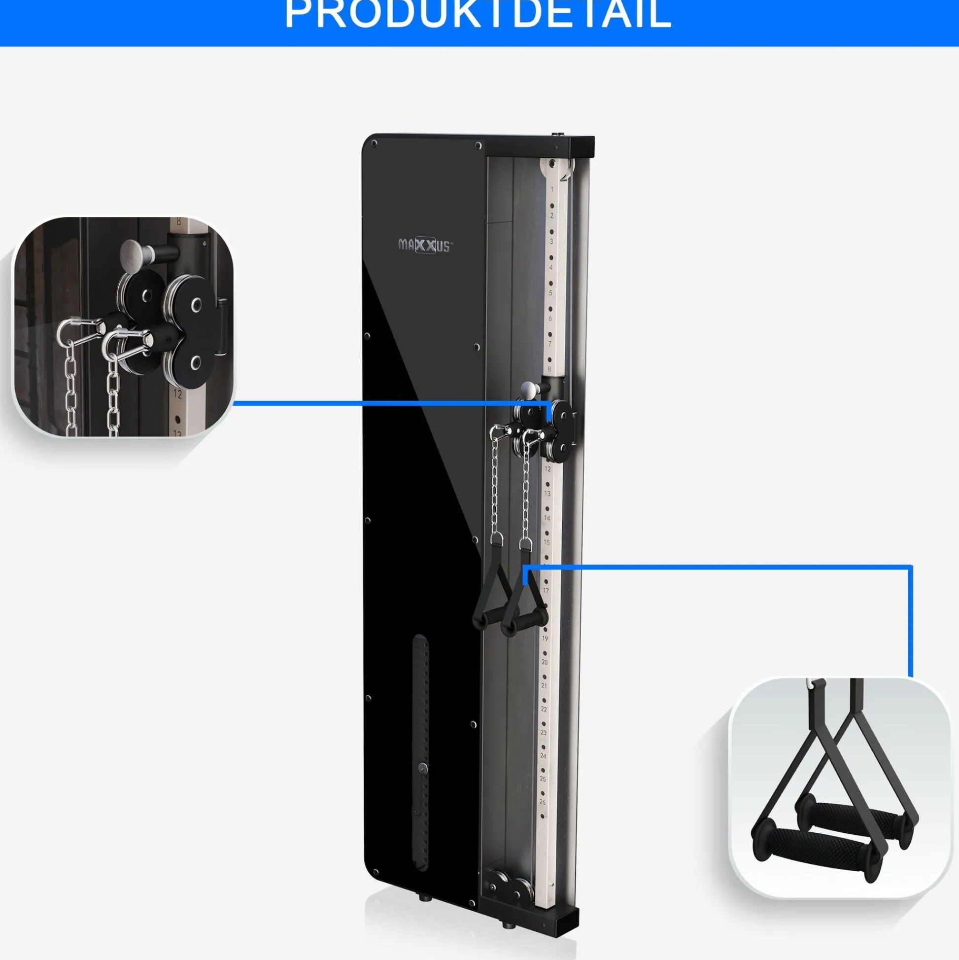 MAXXUS Kraftstation SmartGym H1 Silber Outlet