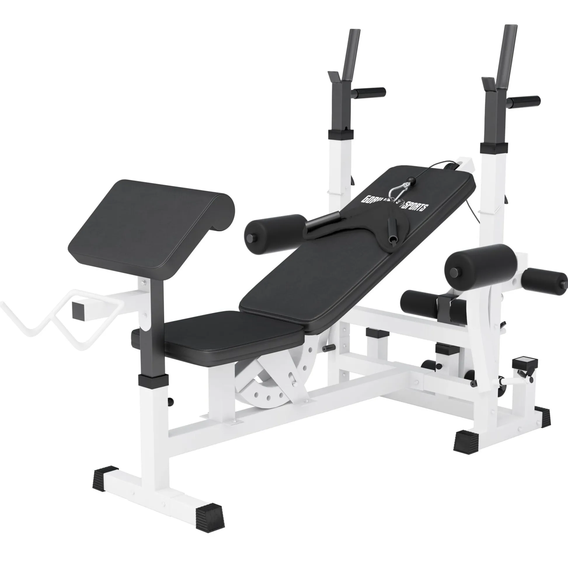 Gorilla Sports Kraftstation Universal Weiss Hot