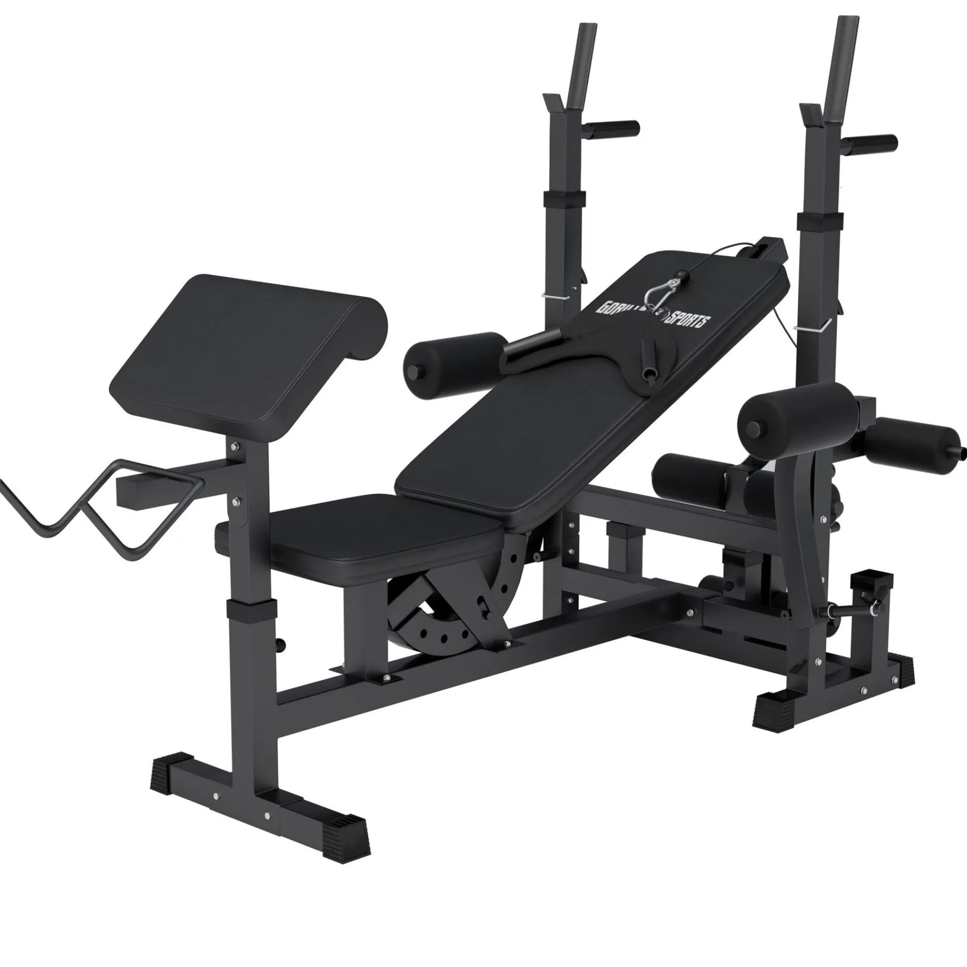 Gorilla Sports Kraftstation Universal Schwarz New