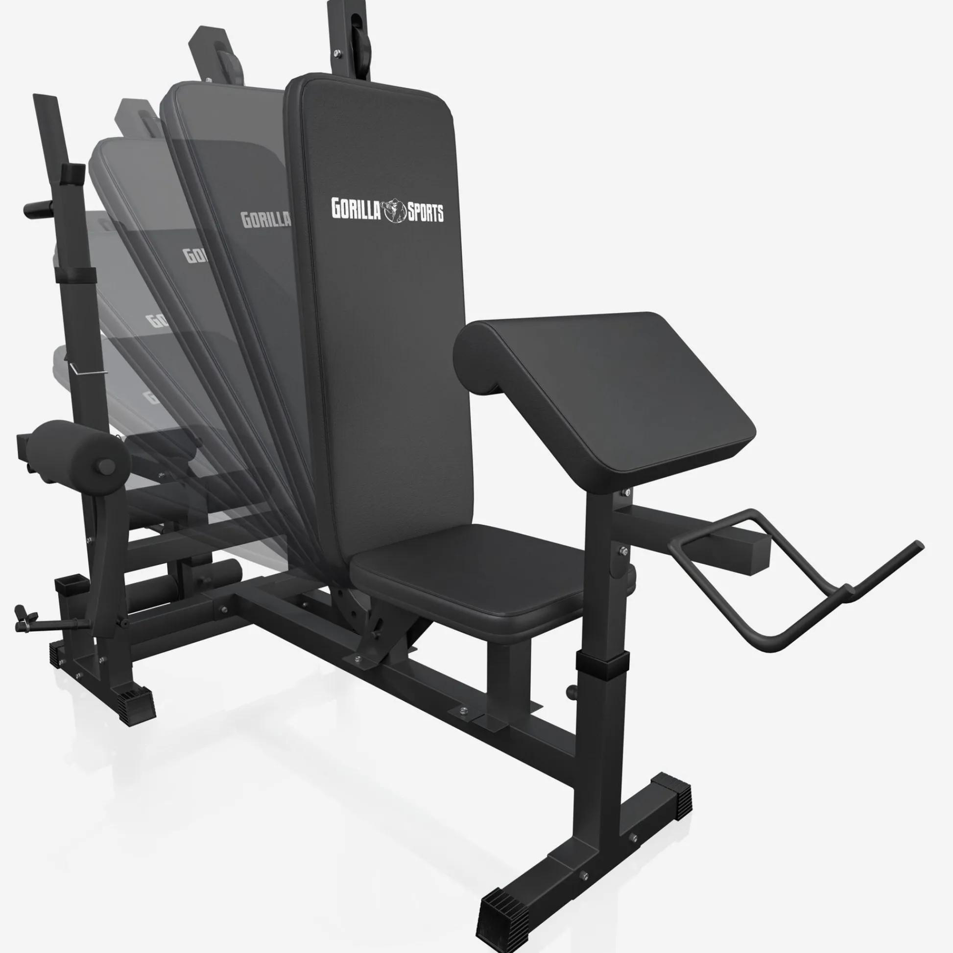 Gorilla Sports Kraftstation Universal Schwarz New
