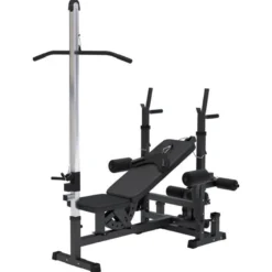 Gorilla Sports Kraftstation Universal inkl, Latzugturm Weiss Online