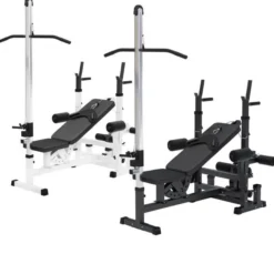 Gorilla Sports Kraftstation Universal inkl, Latzugturm Schwarz Clearance