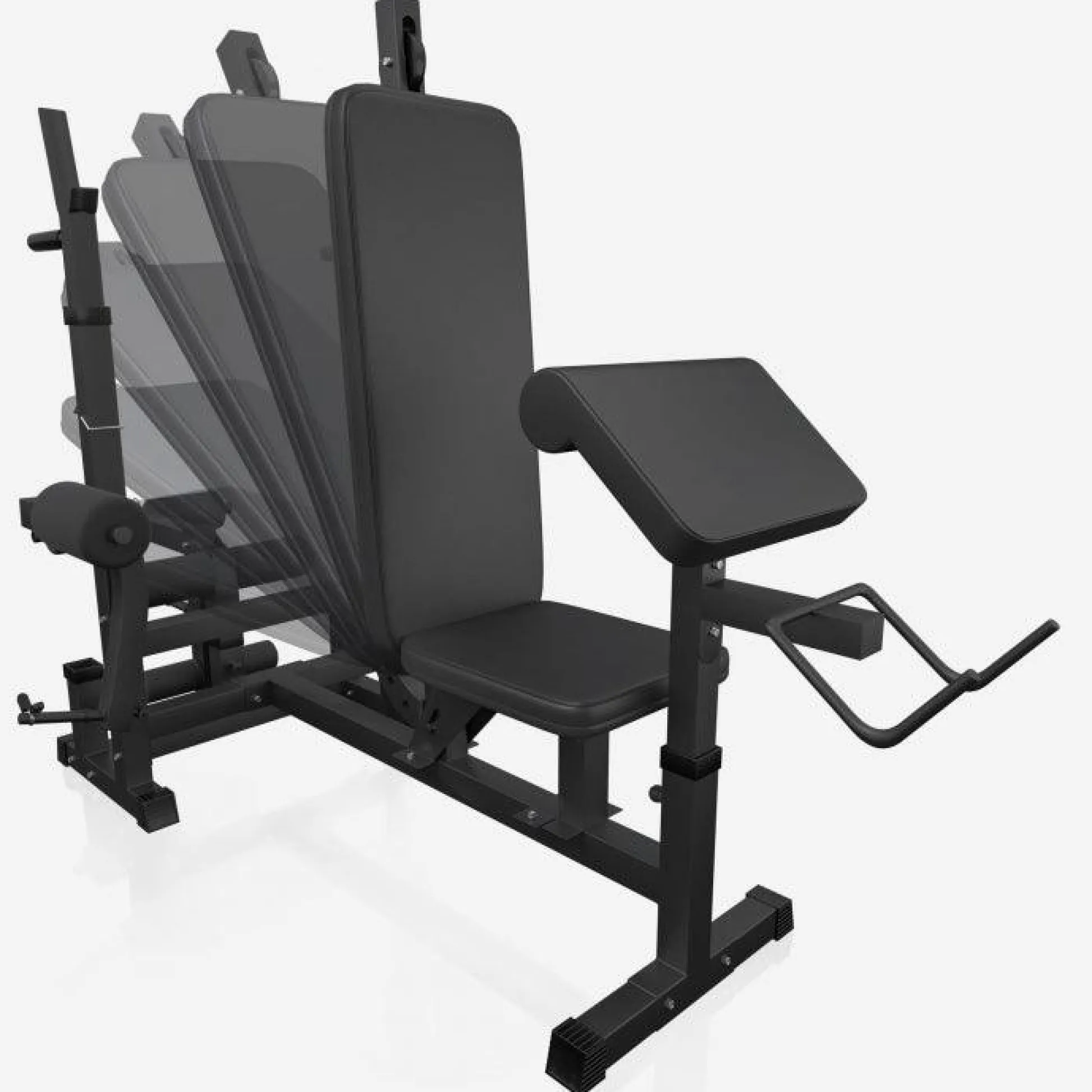 Gorilla Sports Kraftstation Universal inkl, Langhantel Set Gusseisen 108 kg Weiss Online