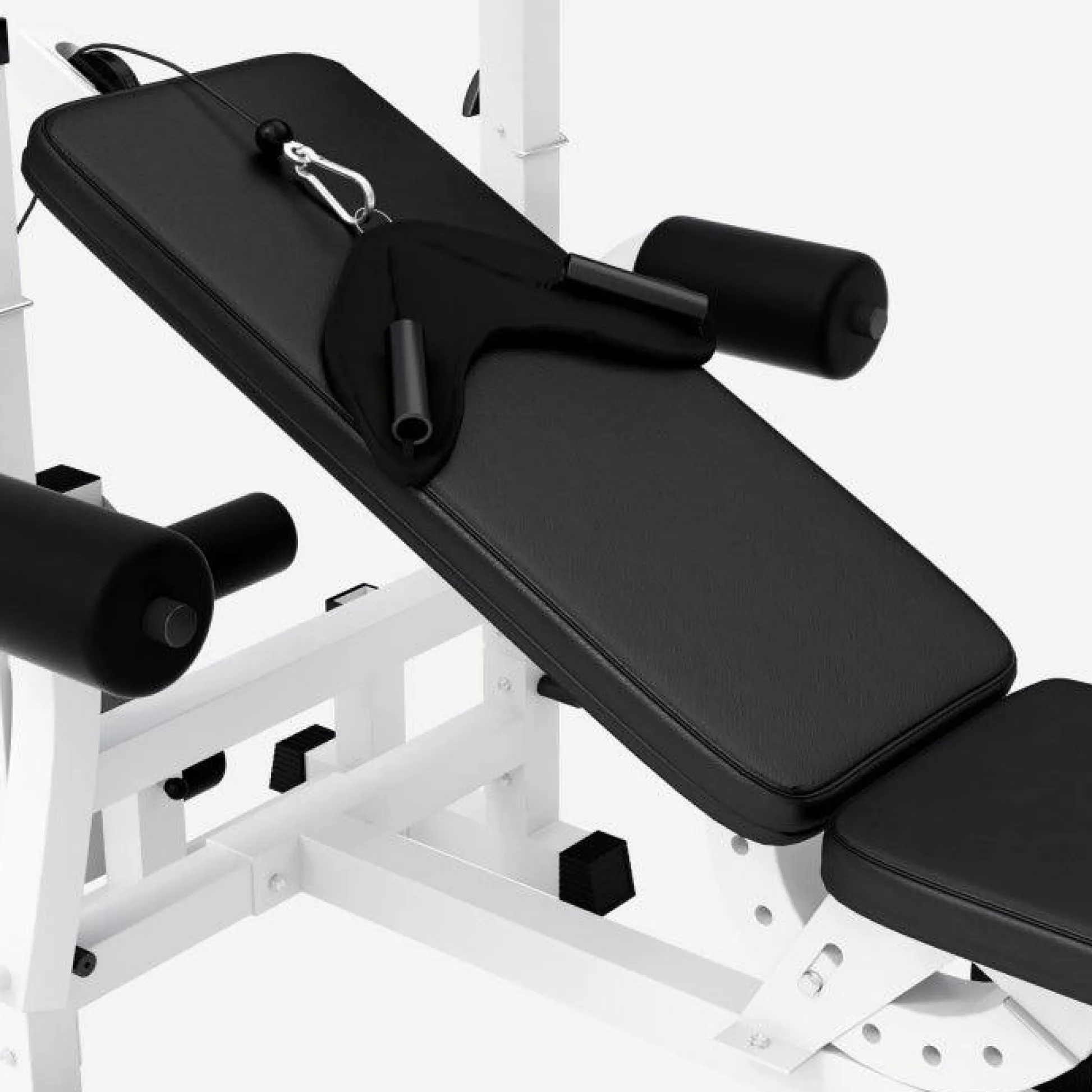 Gorilla Sports Kraftstation Universal Set Gusseisen Gripper 108 kg Weiss Online