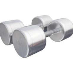 Gorilla Sports Kurzhantel Chrom 1 - 20 kg Chrom / Silber Outlet