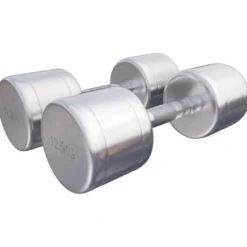 Gorilla Sports Kurzhantel Chrom 1 - 20 kg Chrom / Silber