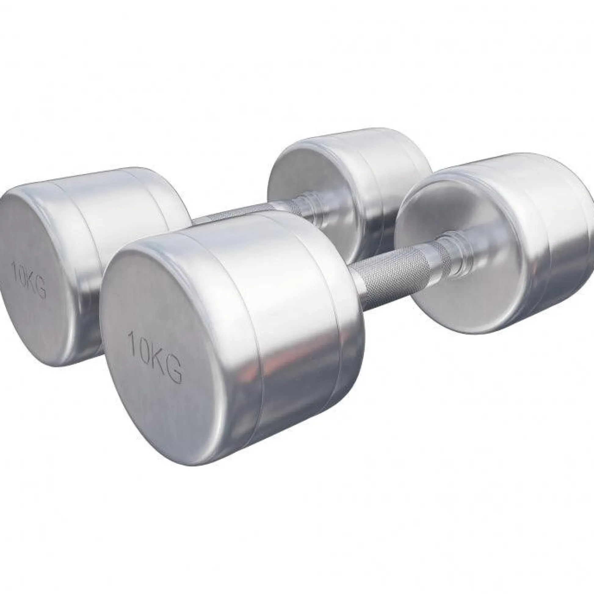 Gorilla Sports Kurzhantel Chrom 1 - 20 kg Chrom / Silber Discount