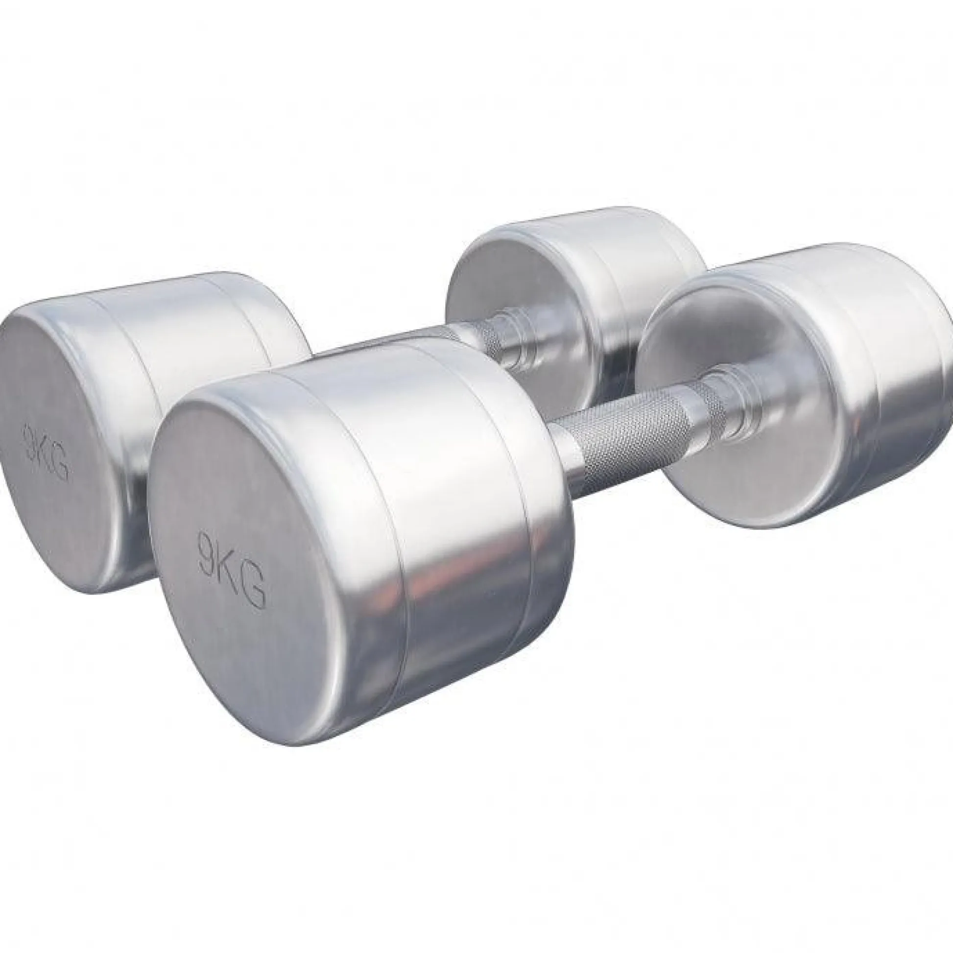 Gorilla Sports Kurzhantel Chrom 1 - 20 kg Chrom / Silber Best