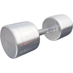 Gorilla Sports Kurzhantel Chrom 1 - 20 kg Chrom / Silber Sale