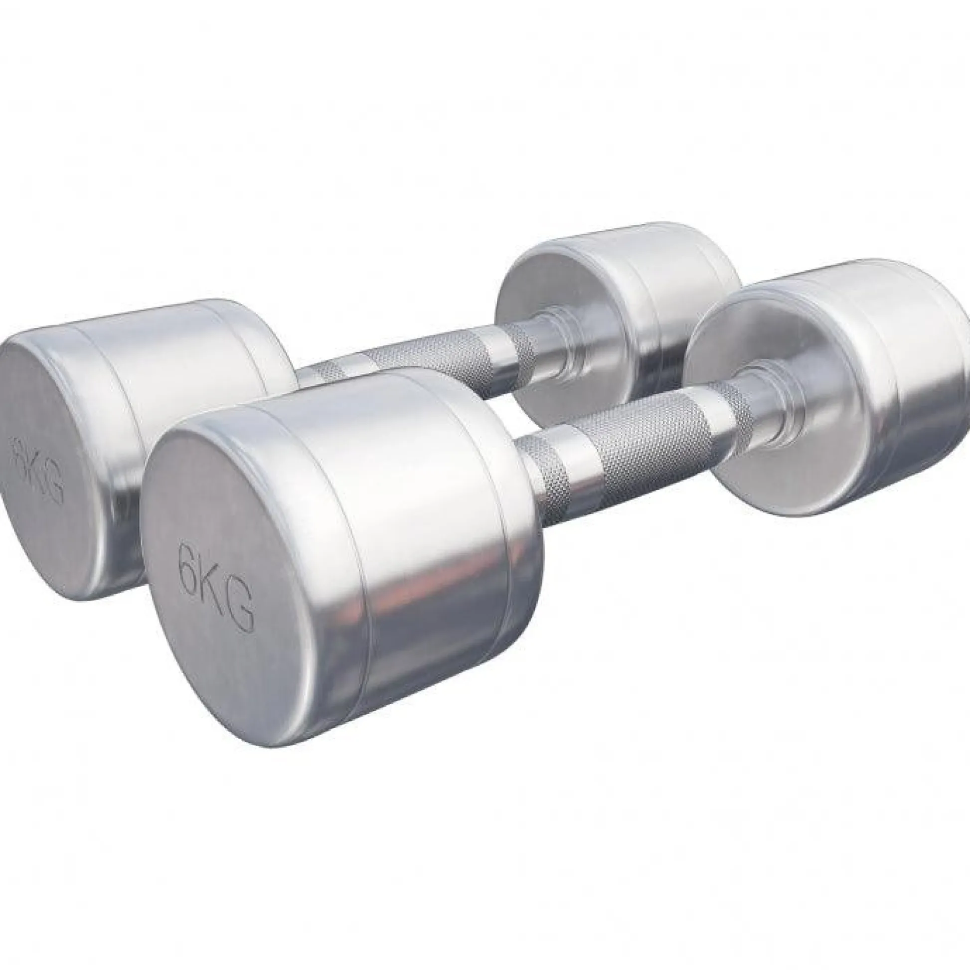 Gorilla Sports Kurzhantel Chrom 1 - 20 kg Chrom / Silber Online