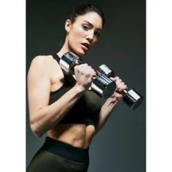 Gorilla Sports Kurzhantel Chrom 1 - 20 kg Chrom / Silber Best
