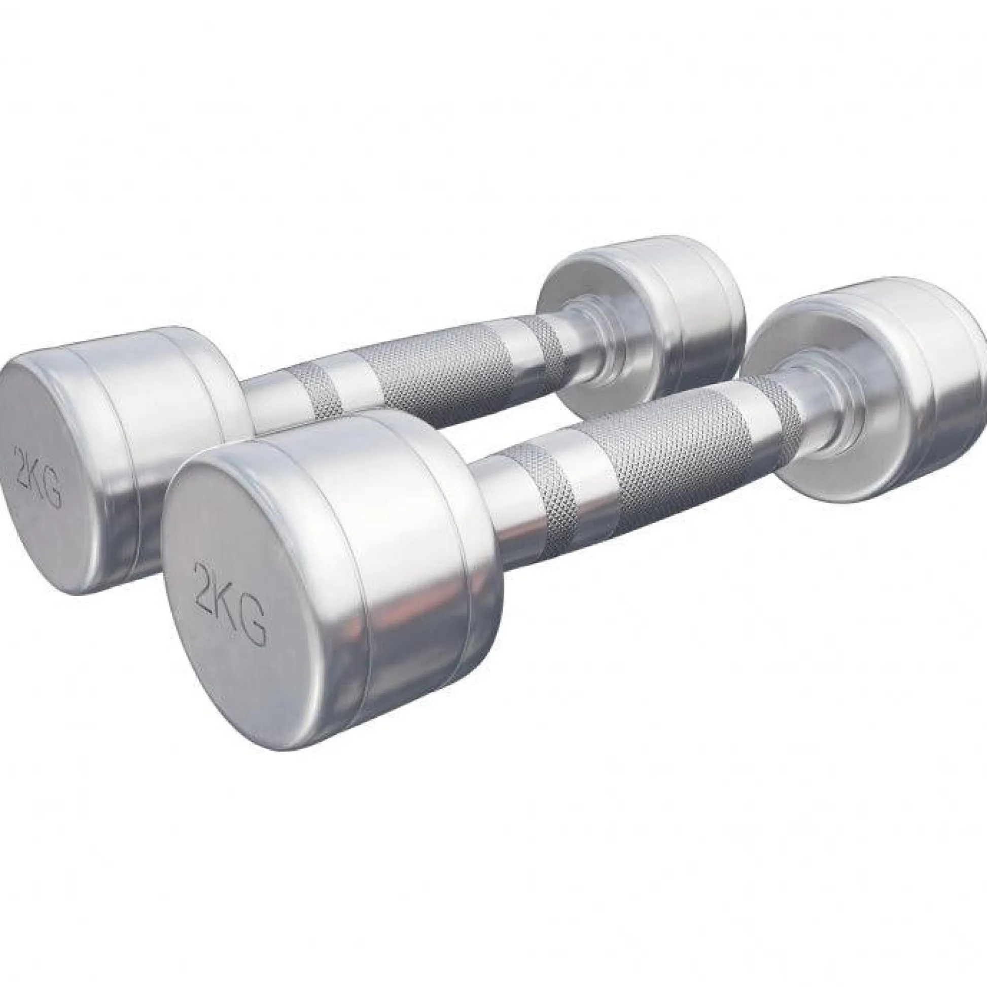 Gorilla Sports Kurzhantel Chrom 1 - 20 kg Chrom / Silber Clearance