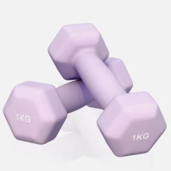 Gorilla Sports Kurzhanteln Gymnastik Neopren Hexagon 2 - 10 kg Koralle Outlet