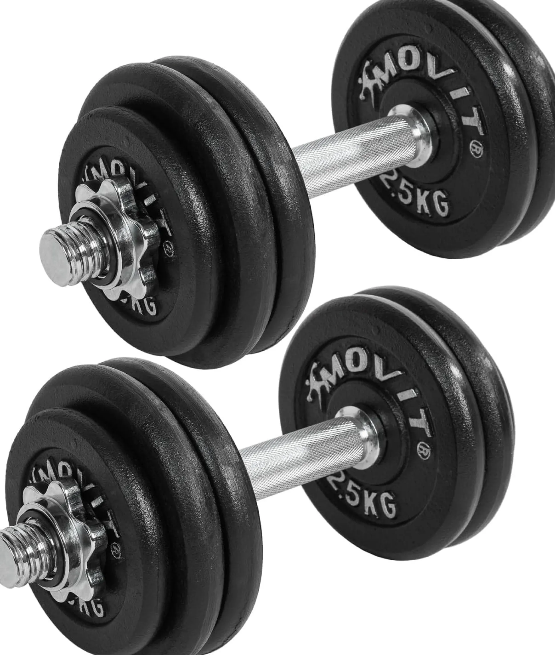 MOVIT Kurzhanteln Set 20 - 60 kg Schwarz Sale