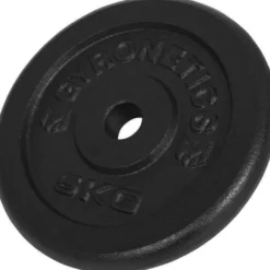 Gyronetics Kurzhantel Set E-Series Gusseisen 20 kg 25 mm Schwarz / Silber Sale