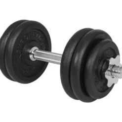 Gyronetics Kurzhantel Set E-Series Gusseisen 15 kg 25 mm Schwarz / Silber Discount