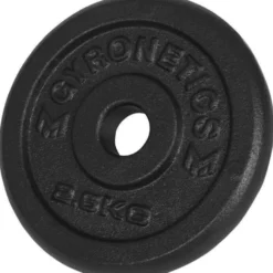 Gyronetics Kurzhantel Set E-Series Gusseisen 15 kg 25 mm Schwarz / Silber Discount