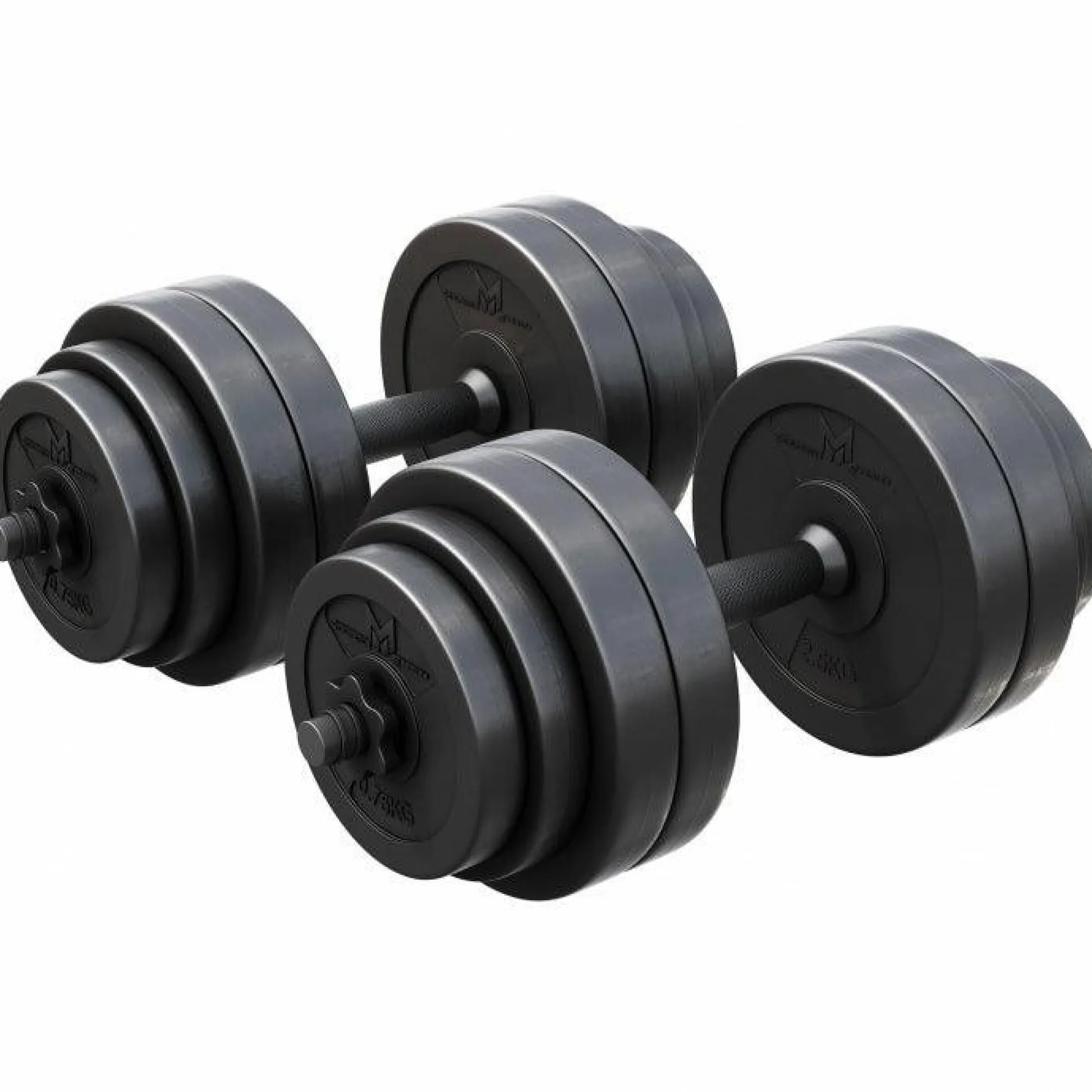 Gyronetics Kurzhantel Set E-Series Kunststoff 30 kg 25 mm Schwarz Hot
