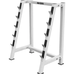 Gorilla Sports Langhantelablage für 5 Hantelstangen Schwarz New