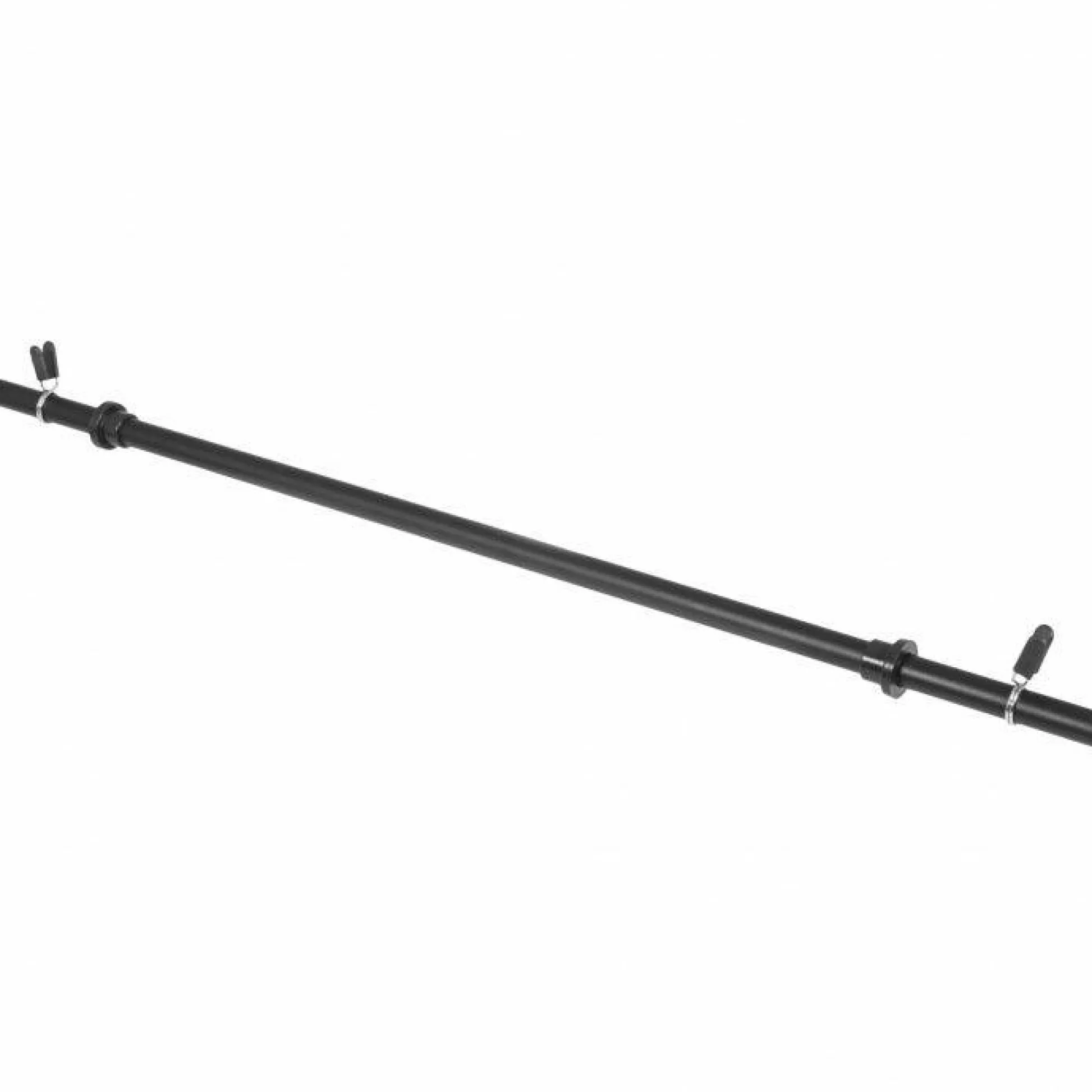 Gorilla Sports Langhantel Aerobic 130 cm mit Nackenpolster und Federverschlüssen Schwarz Sale