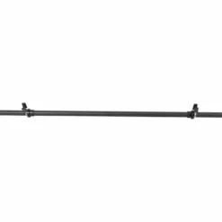 Gorilla Sports Langhantel Aerobic 130 cm mit Nackenpolster und Federverschlüssen Schwarz Sale