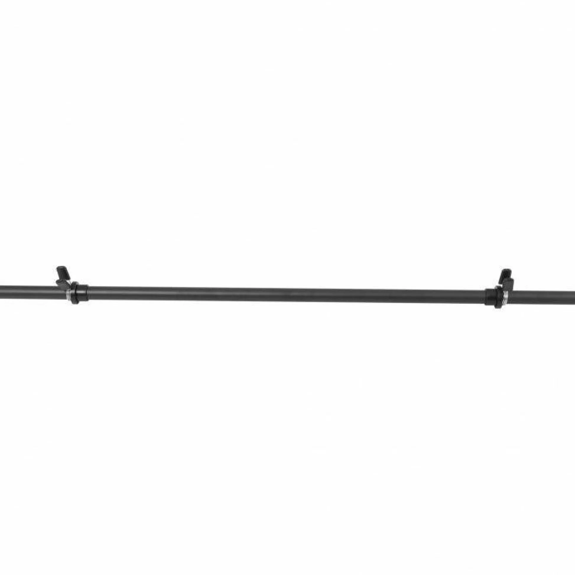 Gorilla Sports Langhantel Aerobic 130 cm mit Nackenpolster und Federverschlüssen Schwarz Sale