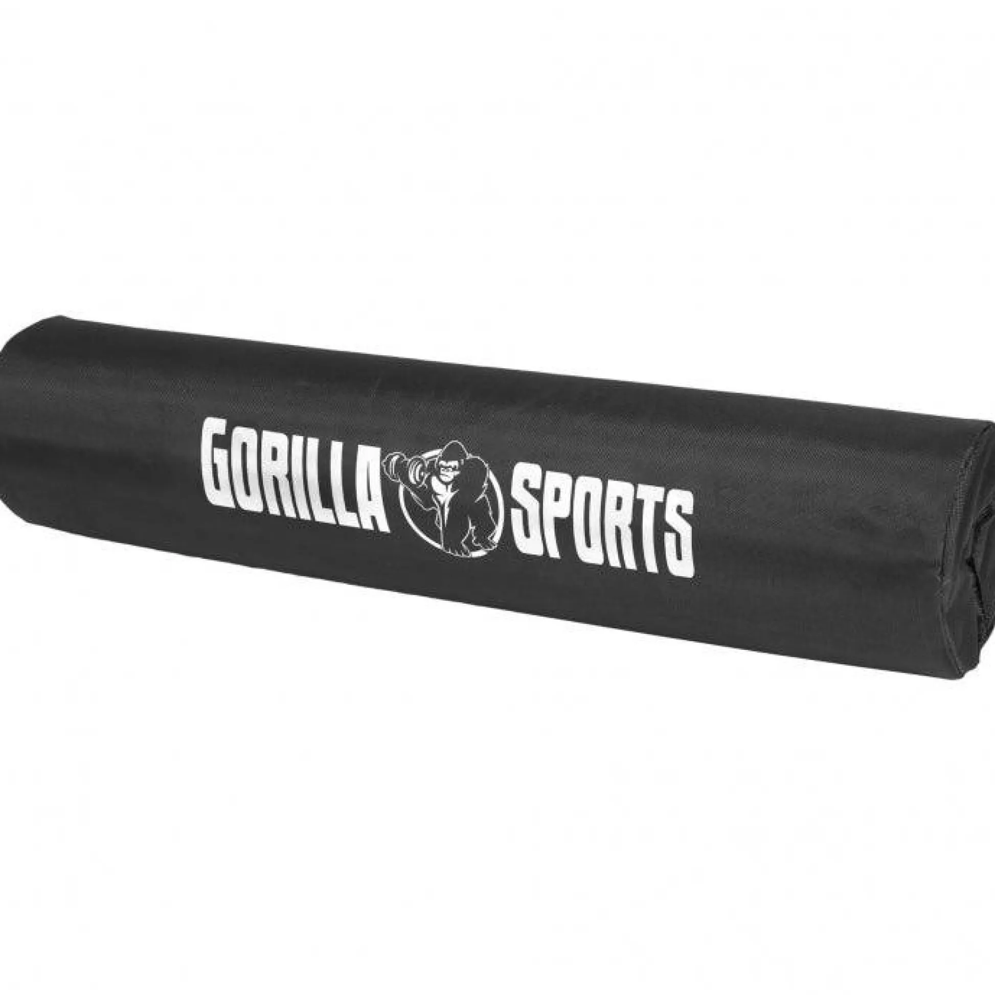 Gorilla Sports Langhantel 170 cm mit Nackenpolster mit Federverschlüssen Silber Clearance