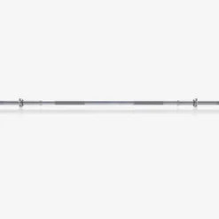 Gorilla Sports Langhantel 150 cm mit Sternverschlüssen Silber Outlet