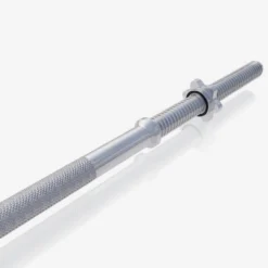 Gorilla Sports Langhantel 150 cm mit Sternverschlüssen Silber Outlet