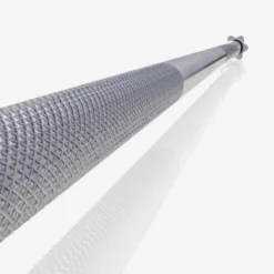 Gorilla Sports Langhantel 150 cm mit Sternverschlüssen Silber Outlet